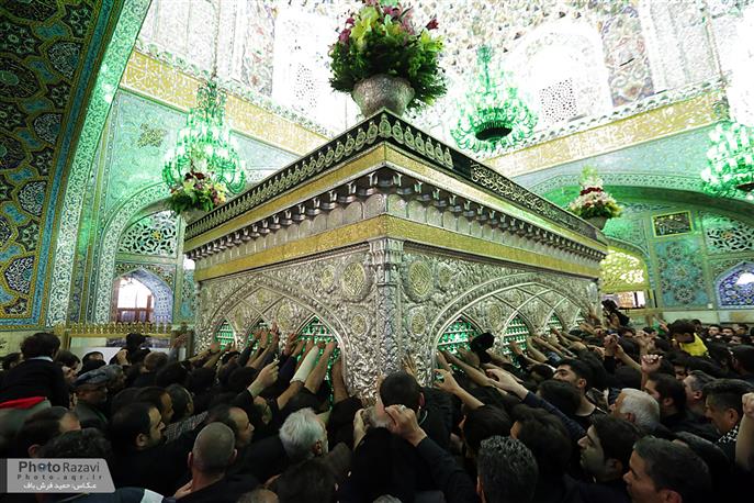 The Attendance of 45 Pilgrims from Azerbaijan to the Razavi Holy Shrine.