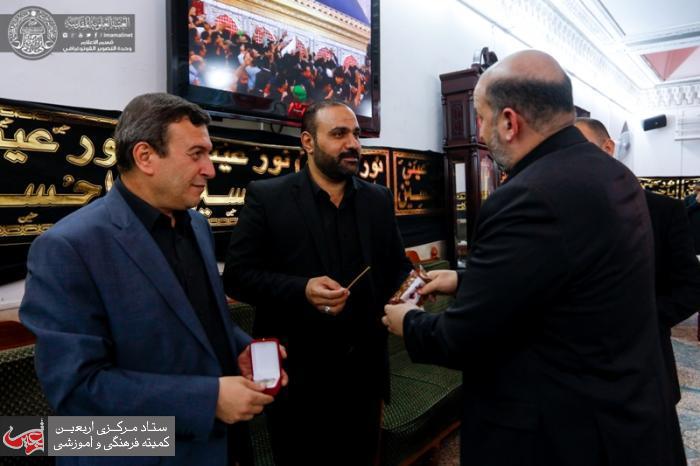 The Mayor of Karbala Visits the Holy Shrine of Imam Ali (PBUH).