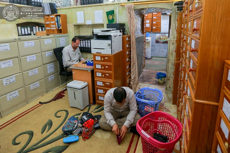 The Lost Property Office in Alavi Holy Shrine Give the Iranian Consulate 120 Lost Passports.