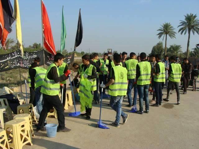  Imam Ali Holy Shrine(PBUH) Supervises the Programs of the Volunteers in the Southern Provinces.