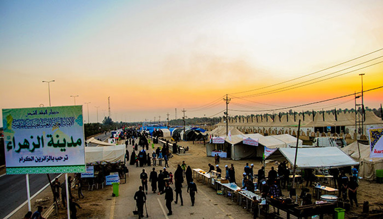 Pilgrim cities of Imam Hussain(AS) Holy Shrine host more than 7 million pilgrims during the Arba'een.