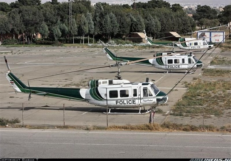 Iranian Police Conduct Air Patrols along Iraqi Border ahead of Arbaeen.