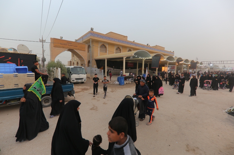 Imam Ali(AS)Holy Shrine's Hospitality Hall on Ya-Hussain(AS) way to host Pilgrims.