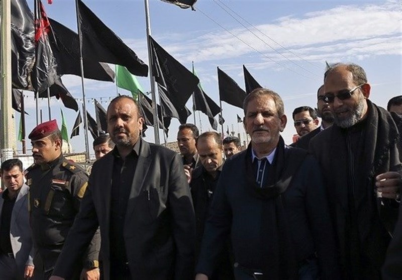 Iran’s VP Visits Iraq on Arbaeen. 