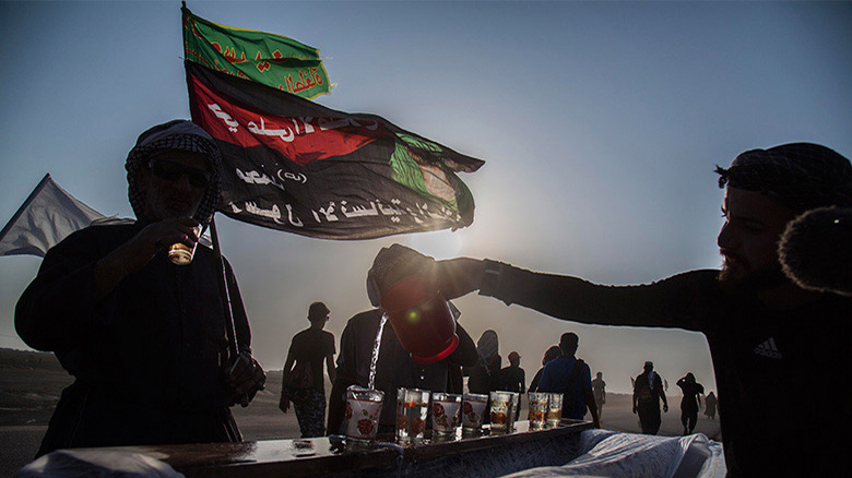 More than 10000 groups of volunteers participate in Arba'een pilgrimage.