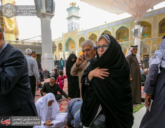 A Government Official from the United States: It is my Honor to Visit the Holy Shrine of Imam Ali (PBUH).