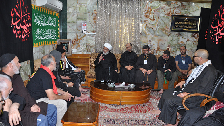 A Moroccan delegation hosted by Imam Hussein Shrine.