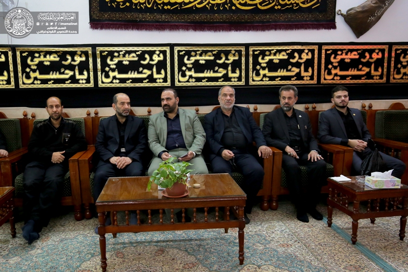 The Administration of the Holy Shrine of Imam Ali(PBUH) Discusses the Mutual Cooperation with the Officials of the Holy Shrines of Karbala. 