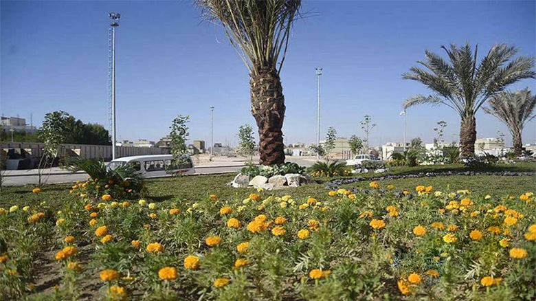 .Kerbela receives Arba'een pilgrims with 50,000 flowers