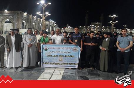 Imam Hussain(AS) Holy Shrine sent families of the martyred and wounded on pilgrimage.