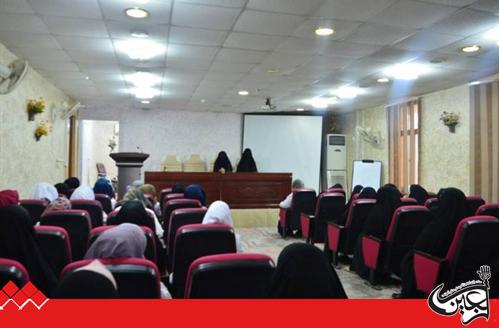 Women Religious Education Division of Imam Ali(AS) Holy Shrine carries out its Preaching Program at Middle Euphrates Hospital. 