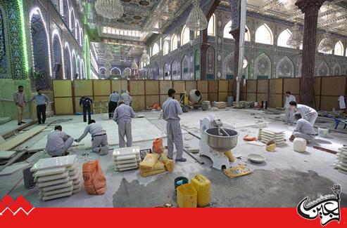 Sub-project completing Imam Hussein(AS) Holy Shrine expansion project