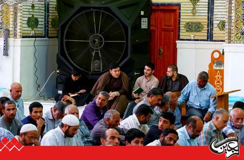 Engineering Maintenance staffs of Imam Ali(AS) Holy Shrine install a number of coolers in courtyards of Imam Ali(AS) Holy Shrine. 