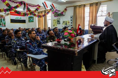 Religious Affairs Department of Imam Ali(AS) Holy Shrine continues its Ramadan Education Program at the Police Academy.