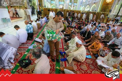 The programs of the Public Relations department of Imam Ali(AS) Holy Shrine during the Holy month of Ramadan