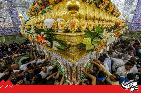 The shrine of the Commander of the Faithful have been decorated for the commemoration of the birth of Imam Hassan al-Mujtaba (PBUH).