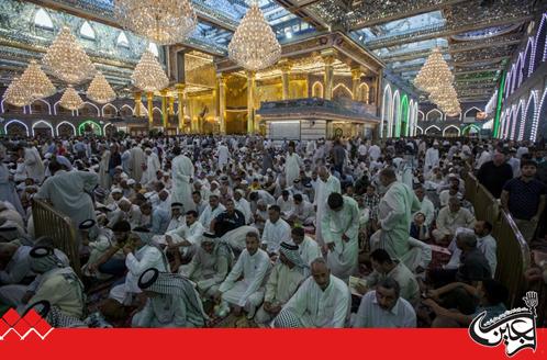 Intensive attendance to the Ziyarat of the shrines of Imam al-Hussayn and Aba l-Fadl al-Abbas(PBUT) on the last nights of the holy month of Ramadan.