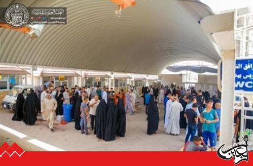 The External Services Department of Imam Ali(AS) Holy Shrine has provided its services to visitors with the first days of Eid al-Fitr.