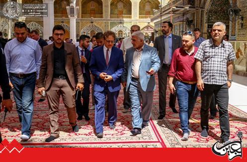 The Ambassador of Brazil in Iraq: The shrine of Imam Ali (PBUH) is a station for the unity of humanity among the Nations.