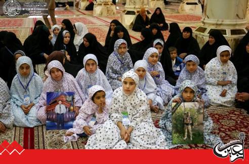 An official delegation from the Al Ain Charity Foundation visited the shrine of the Commander of the Faithful (PBUH).