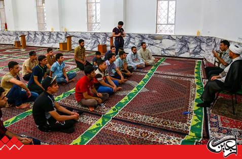 Religious Affairs Department of Imam (Ali) Holy Shrine receives a delegation from the al-Amal Foundation for the Deaf and Mute. 