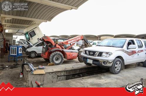 The Maintenance Workshop of Imam Ali(AS) Holy Shrine repairs more than 325 cars of Imam Ali(AS) Combat Brigade. 