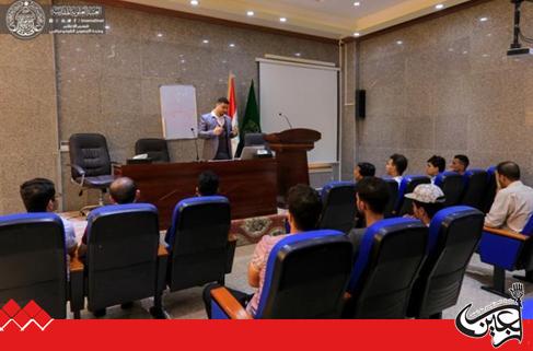 The Communications and Monitoring Division of Imam Ali(AS) Holy Shrine organizes a course in computer maintenance for university students.