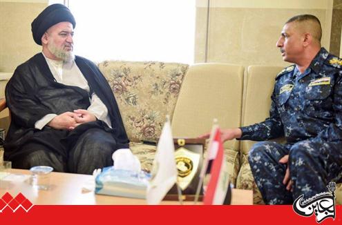 The Commander of the Iraq's Federal Police appreciates the role of al-Abbas's (p) holy shrine in liberation battles.