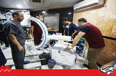 Sefeer El-Imam El-Hussein Hospital to launch CR for removing kidney stones, shrapnel, foreign objects in Iraq. 