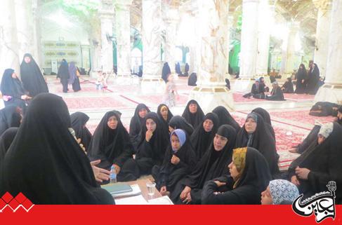 Women Religious Education Division of Imam Ali(AS) Holy Shrine held its Weekly Program.