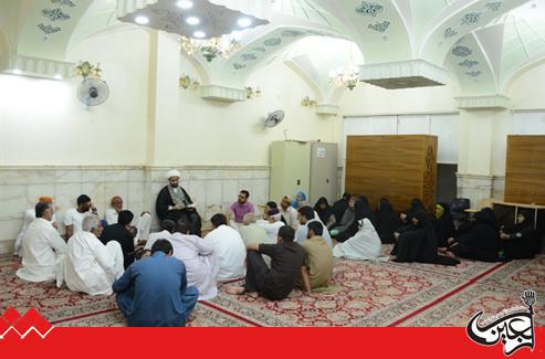 A delegation from the Pakistani Jaafari organization visited Imam Ali(AS) Holy Shrine.