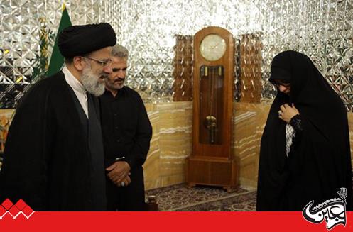 Took Place by Agreement of Astan Quds Razavi’s Custodian; Servanthood Decree for Father and Wife of Martyr Hojaji.