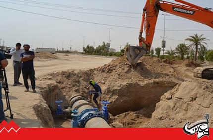 The Potable water project of  Ya Hussain(AS) way to finish soon.