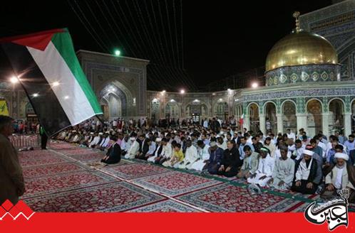 Took Place on the Eve of World Mosque Day in Razavi Shrine; Participation of Sunni and Shia Muslims in Gathering of Al-Aqsa Mosque’s Defenders.