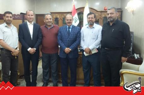 The Media Department in the Holy Shrine of Imam Ali(PBUH) Meets with the Journalists’ Representative in Baghdad.