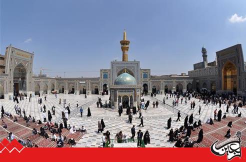 Presence of 65 Spanish Tourists in Razavi Holy Shrine.