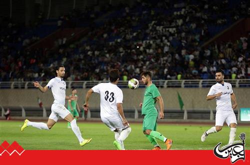 Mashhads Selected Team Victory, In a Friendly Game with the Karbala Football Team.