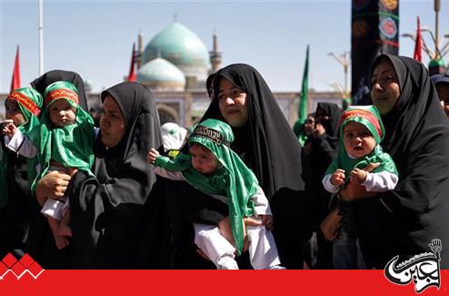 Coincident with the First Friday of Moharram Month; Holy Shrine of Imam Reza (A.S.) Hosted Thousands of Hosseini Infants.