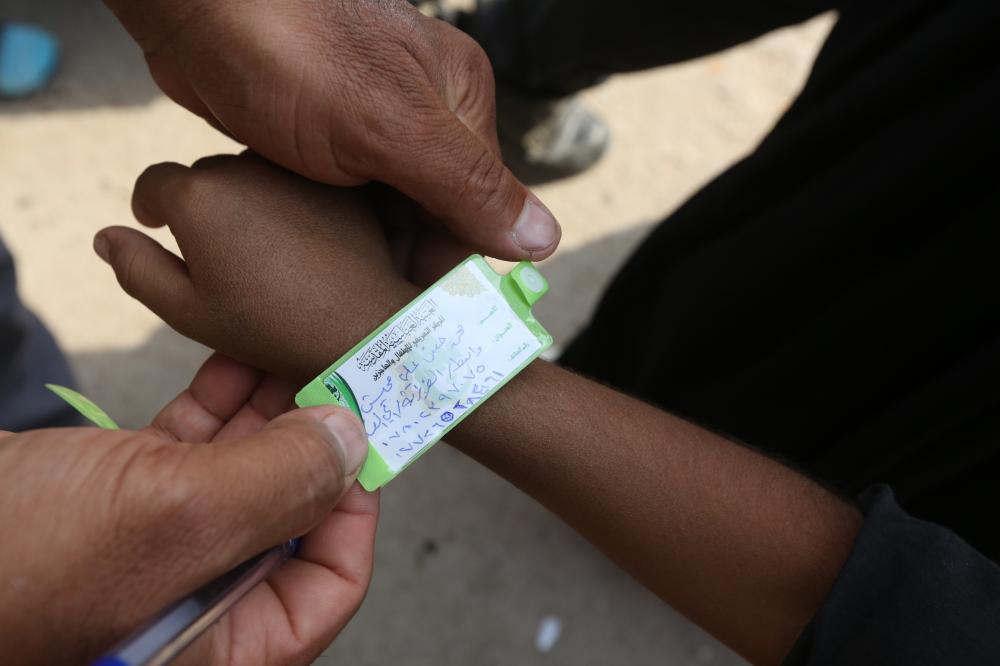 Al-Abbas(AS) Holy Shrine Printed more than a million of identification bracelet.