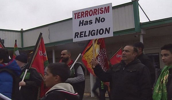 Dozens of US Muslims March to Boise Islamic Center in Idaho ahead of Arbaeen.