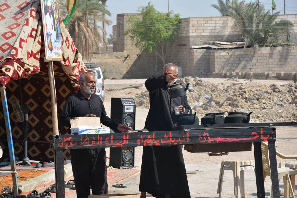 Nearly 4000 service processions from Basra participates in the service of the visitors of Arba'een.