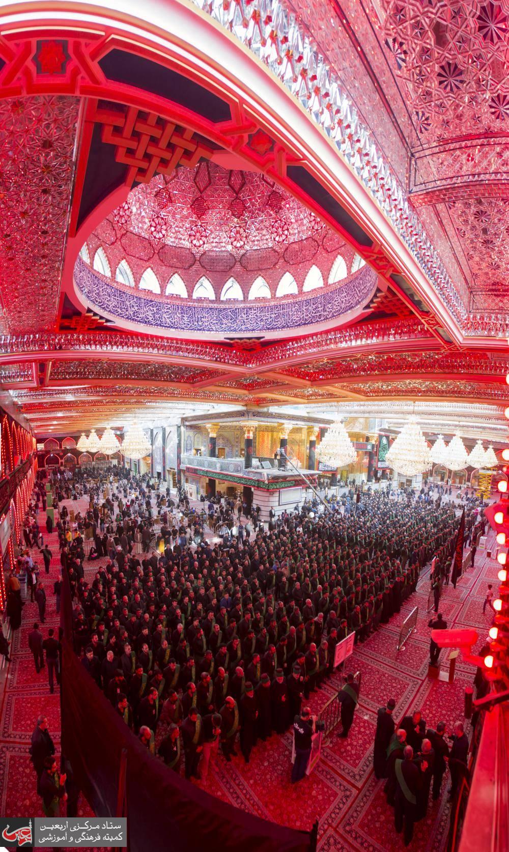 The servants of Aba al-Fadl al-Abbas(PBUH) extend their condolences to Imam al-Hussayn(AS).